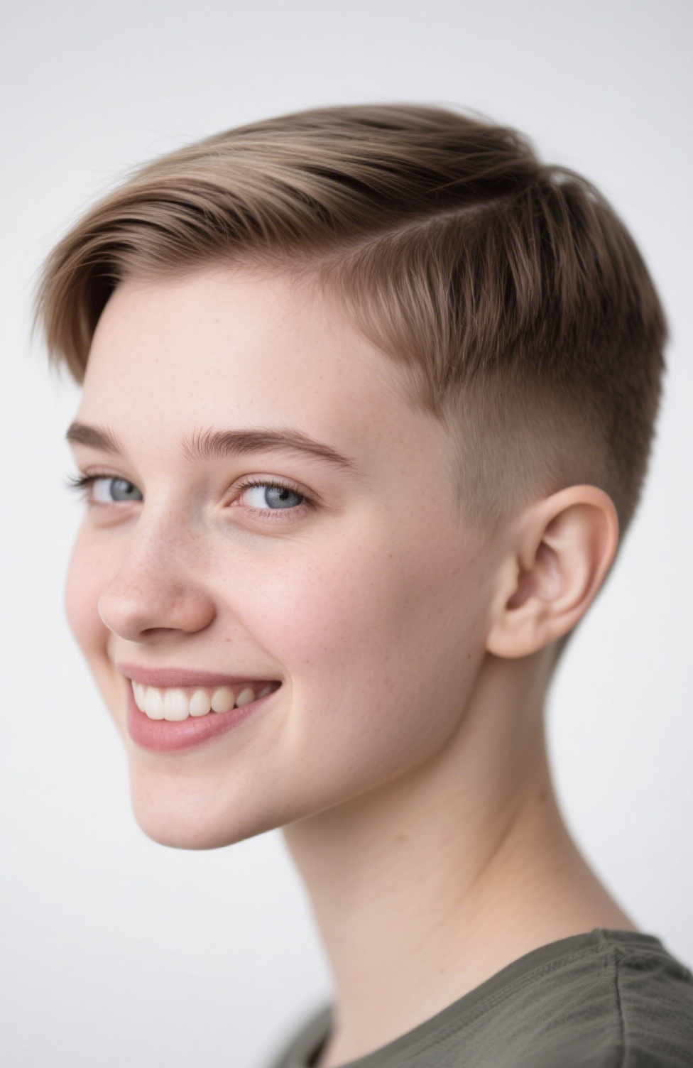 Side Part High Fade